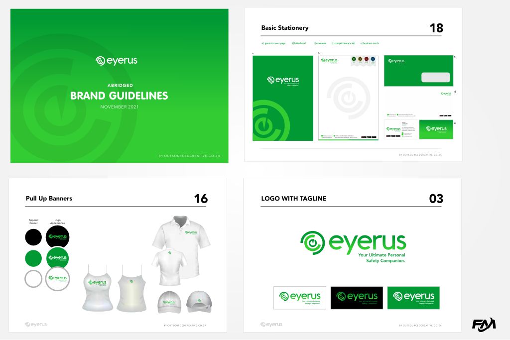 brand manual design eyerus